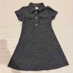 Zara Charcoal Kids Casual Dress